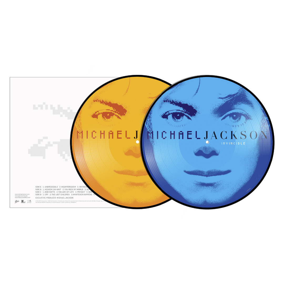 Виниловая пластинка MICHAEL JACKSON - INVINCIBLE (2 LP, PICTURE) /  Виниловые пластинки / Каталог — Салон «Магия звука»